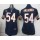 Women's Bears #54 Brian Urlacher Navy Blue Team Color With C Patch Stitched NFL Elite Jersey