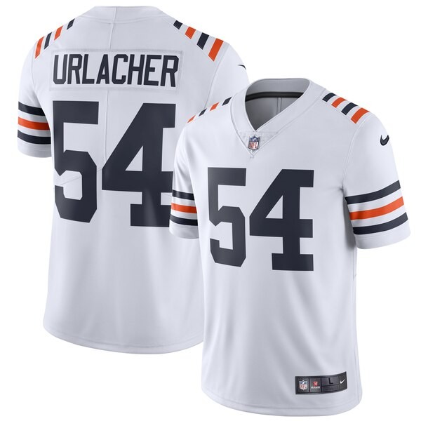 Nike Bears #54 Brian Urlacher White Men's 2019 Alternate Classic Retired Stitched NFL Vapor Untouchable Limited Jersey