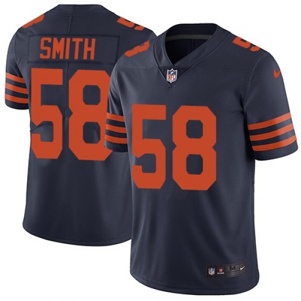 Nike Bears #58 Roquan Smith Navy Blue Alternate Men's Stitched NFL Vapor Untouchable Limited Jersey