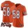 Nike Bears #58 Roquan Smith Orange Men's Stitched NFL Limited Rush 100th Season Jersey