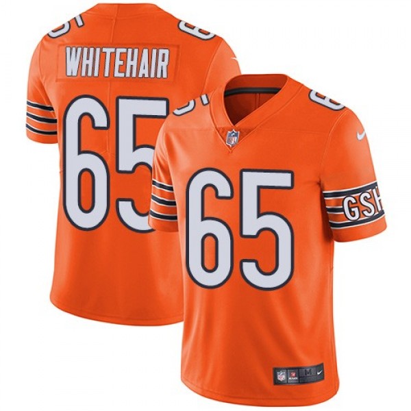 Nike Bears #65 Cody Whitehair Orange Men's Stitched NFL Limited Rush Jersey