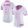 Women's Bears #8 Mike Glennon White Pink Stitched NFL Limited Rush Jersey