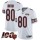 Nike Bears #80 Trey Burton White Men's Stitched NFL 100th Season Vapor Limited Jersey
