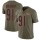 Nike Bears #91 Eddie Goldman Olive Men's Stitched NFL Limited 2017 Salute To Service Jersey
