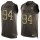 Nike Bears #94 Leonard Floyd Green Men's Stitched NFL Limited Salute To Service Tank Top Jersey