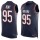 Nike Bears #95 Richard Dent Navy Blue Team Color Men's Stitched NFL Limited Tank Top Jersey