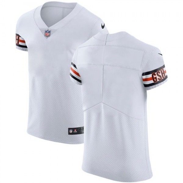 Nike Bears Blank White Men's Stitched NFL Vapor Untouchable Elite Jersey