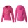 Women's Chicago Bears Logo Pullover Hoodie Pink Jersey