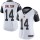 Women's Bengals #14 Andy Dalton White Stitched NFL Limited Rush Jersey