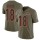 Nike Bengals #18 A.J. Green Olive Men's Stitched NFL Limited 2017 Salute To Service Jersey