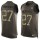 Nike Bengals #27 Dre Kirkpatrick Green Men's Stitched NFL Limited Salute To Service Tank Top Jersey