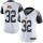 Women's Bengals #32 Jeremy Hill White Stitched NFL Limited Rush Jersey