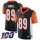 Nike Bengals #89 Drew Sample Black Team Color Men's Stitched NFL 100th Season Vapor Limited Jersey