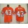 Browns #43 T.J. Ward Orange Stitched NFL Jersey
