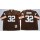 Mitchell And Ness 1963 Browns #32 Jim Brown Brown Throwback Stitched NFL Jersey