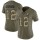 Women's Browns #12 Josh Gordon Olive Camo Stitched NFL Limited 2017 Salute to Service Jersey