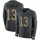 Nike Browns #13 Odell Beckham Jr Anthracite Salute to Service Men's Stitched NFL Limited Therma Long Sleeve Jersey