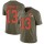 Nike Browns #13 Odell Beckham Jr Olive Men's Stitched NFL Limited 2017 Salute To Service Jersey