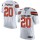 Nike Browns #20 Tavierre Thomas Jr White Men's Stitched NFL New Elite Jersey