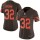 Women's Browns #32 Jim Brown Brown Stitched NFL Limited Rush Jersey
