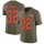 Nike Browns #32 Jim Brown Olive Men's Stitched NFL Limited 2017 Salute To Service Jersey
