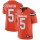 Nike Browns #5 Drew Stanton Orange Alternate Men's Stitched NFL Vapor Untouchable Limited Jersey