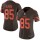 Women's Browns #85 David Njoku Brown Stitched NFL Limited Rush Jersey