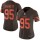 Women's Browns #95 Myles Garrett Brown Stitched NFL Limited Rush Jersey