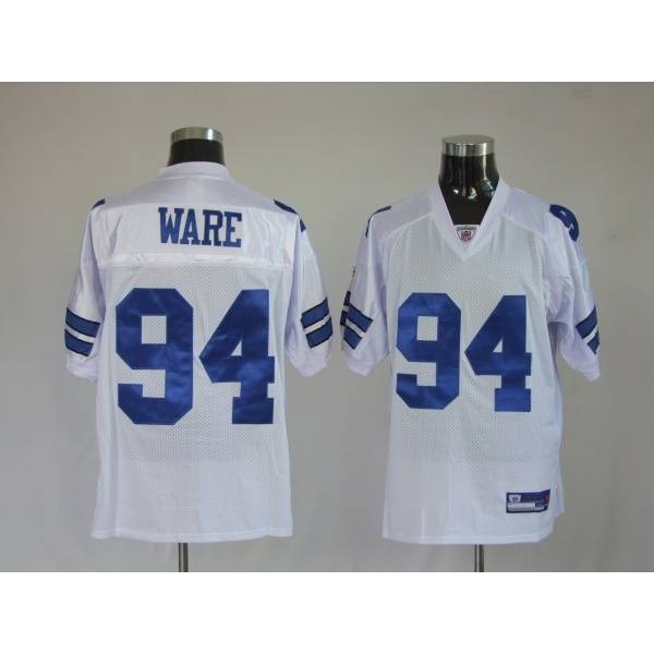 Cowboys #94 DeMarcus Ware White Stitched NFL Jersey