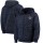 Men's Dallas Cowboys G-III Sports by Carl Banks Discovery Sherpa Heathered Navy Full-Zip Jacket