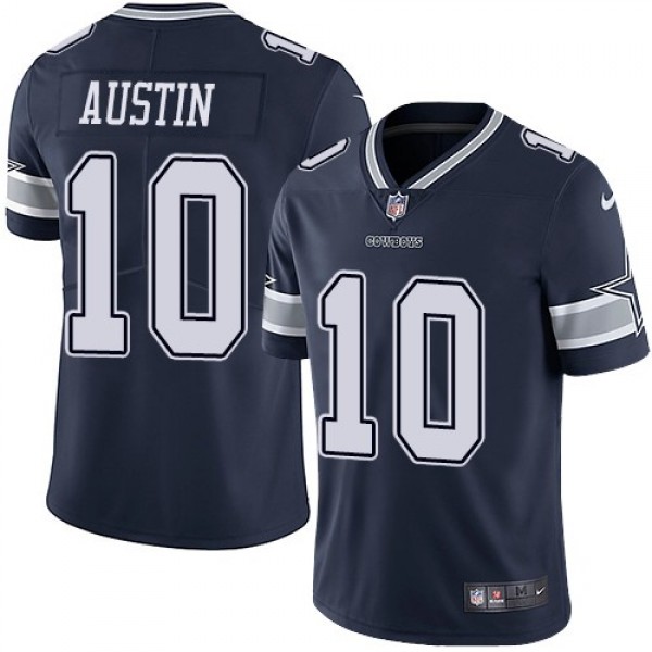 Nike Cowboys #10 Tavon Austin Navy Blue Team Color Men's Stitched NFL Vapor Untouchable Limited Jersey