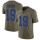 Nike Cowboys #19 Amari Cooper Olive Men's Stitched NFL Limited 2017 Salute To Service Jersey