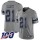 Nike Cowboys #21 Ezekiel Elliott Gray Men's Stitched NFL Limited Inverted Legend 100th Season Jersey