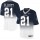 Nike Cowboys #21 Ezekiel Elliott Navy Blue/White Men's Stitched NFL Elite Fadeaway Fashion Jersey