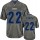 Nike Cowboys #22 Emmitt Smith Grey Men's Stitched NFL Elite Vapor Jersey