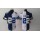 Women's Cowboys #22 Emmitt Smith Navy Blue White Stitched NFL Elite Split Jersey