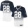 Nike Cowboys #28 Darren Woodson Navy Blue/White Men's Stitched NFL Elite Fadeaway Fashion Jersey