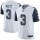 Nike Cowboys #3 Mike White White Men's Stitched NFL Limited Rush Jersey