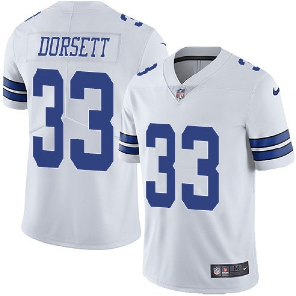 Nike Cowboys #33 Tony Dorsett White Men's Stitched NFL Vapor Untouchable Limited Jersey