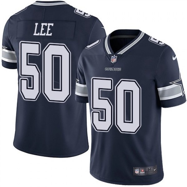 Nike Cowboys #50 Sean Lee Navy Blue Team Color Men's Stitched NFL Vapor Untouchable Limited Jersey