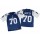 Nike Cowboys #70 Zack Martin Navy Blue/White Throwback Men's Stitched NFL Elite Jersey