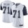 Nike Cowboys #71 La'el Collins White Men's Stitched NFL Limited Rush Jersey