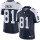 Nike Cowboys #81 Terrell Owens Navy Blue Thanksgiving Men's Stitched NFL Vapor Untouchable Limited Throwback Jersey