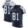 Nike Cowboys #81 Terrell Owens Navy Blue Thanksgiving Men's Stitched NFL Vapor Untouchable Throwback Elite Jersey