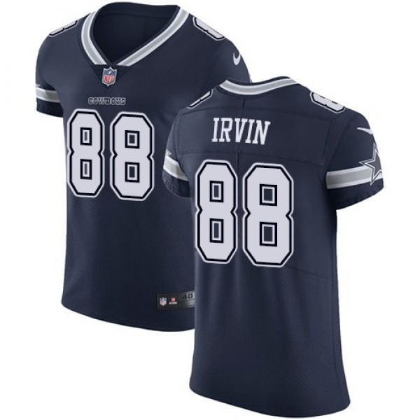 Nike Cowboys #88 Michael Irvin Navy Blue Team Color Men's Stitched NFL Vapor Untouchable Elite Jersey