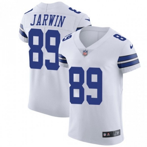Nike Cowboys #89 Blake Jarwin White Men's Stitched NFL Vapor Untouchable Elite Jersey