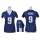 Women's Cowboys #9 Tony Romo Navy Blue Team Color Draft Him Name Number Top Stitched NFL Elite Jersey