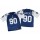 Nike Cowboys #90 Demarcus Lawrence Navy Blue/White Throwback Men's Stitched NFL Elite Jersey