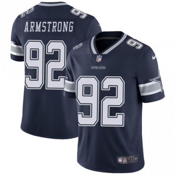 Nike Cowboys #92 Dorance Armstrong Navy Blue Team Color Men's Stitched NFL Vapor Untouchable Limited Jersey