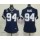 Women's Cowboys #94 DeMarcus Ware Navy Blue Team Color With C Patch Stitched NFL Elite Jersey
